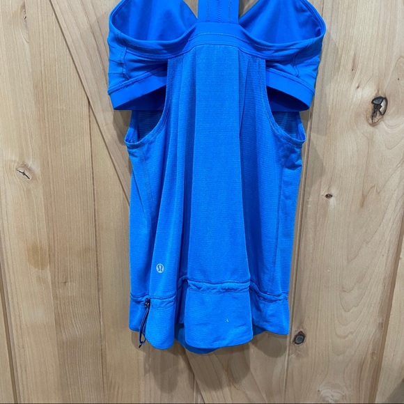 Lululemon Rest Less Tank Top Size 4 Cornflower - Picture 8 of 13